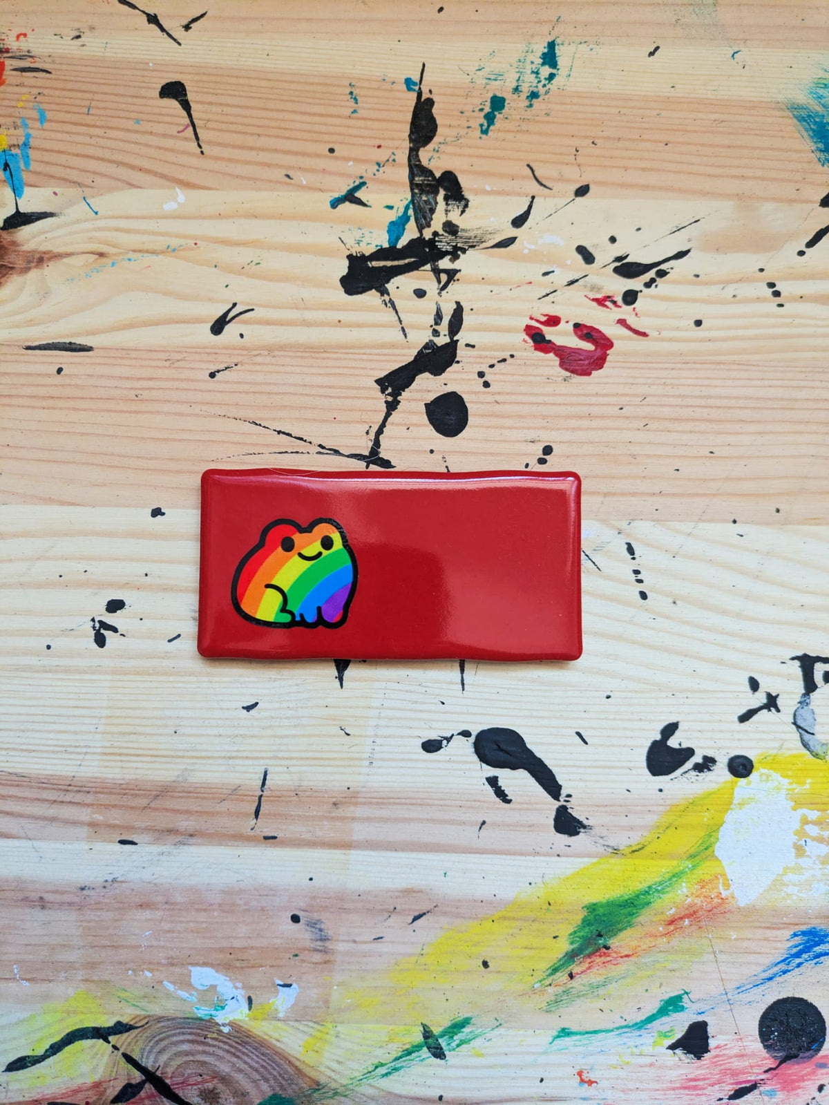 Tile Frog - Rainbow